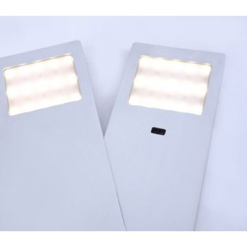 Paul Neuhaus 1121-95-2 - SET 2xLED Rasvjeta za namještaj sa senzorom HELENA LED/2W/230V