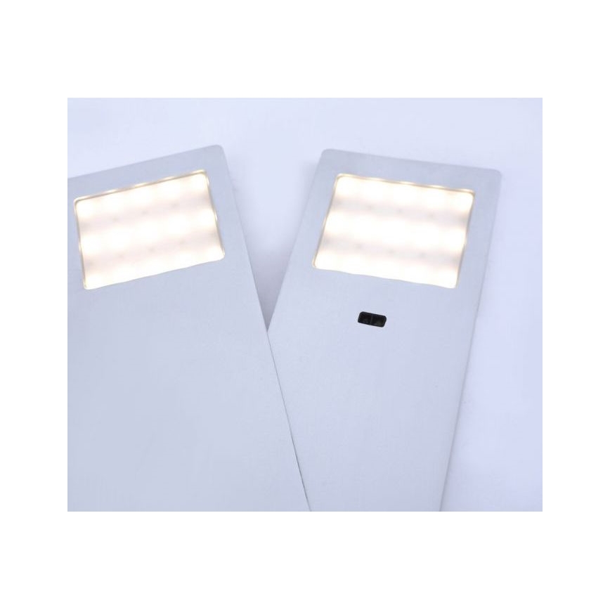 Paul Neuhaus 1121-95-2 - SET 2xLED Rasvjeta za namještaj sa senzorom HELENA LED/2W/230V