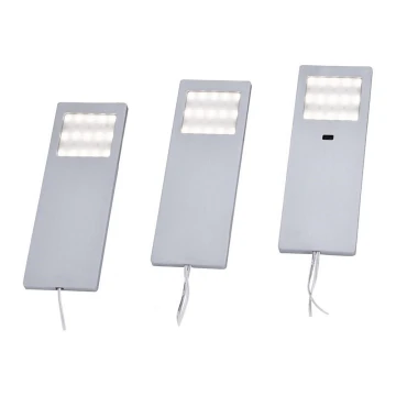 Paul Neuhaus 1121-95-3 - SET 3x LED Rasvjeta za namještaj sa senzorom HELENA LED/2W/230V