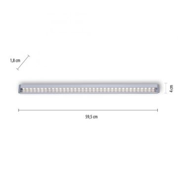 Paul Neuhaus 1122-95 - LED Svjetiljka za ispod ormarića HELENA LED/6W/230V