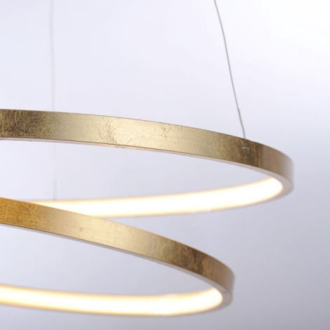 Paul Neuhaus 2472-12 - LED Prigušivi luster na sajli ROMAN LED/30W/230V zlatna