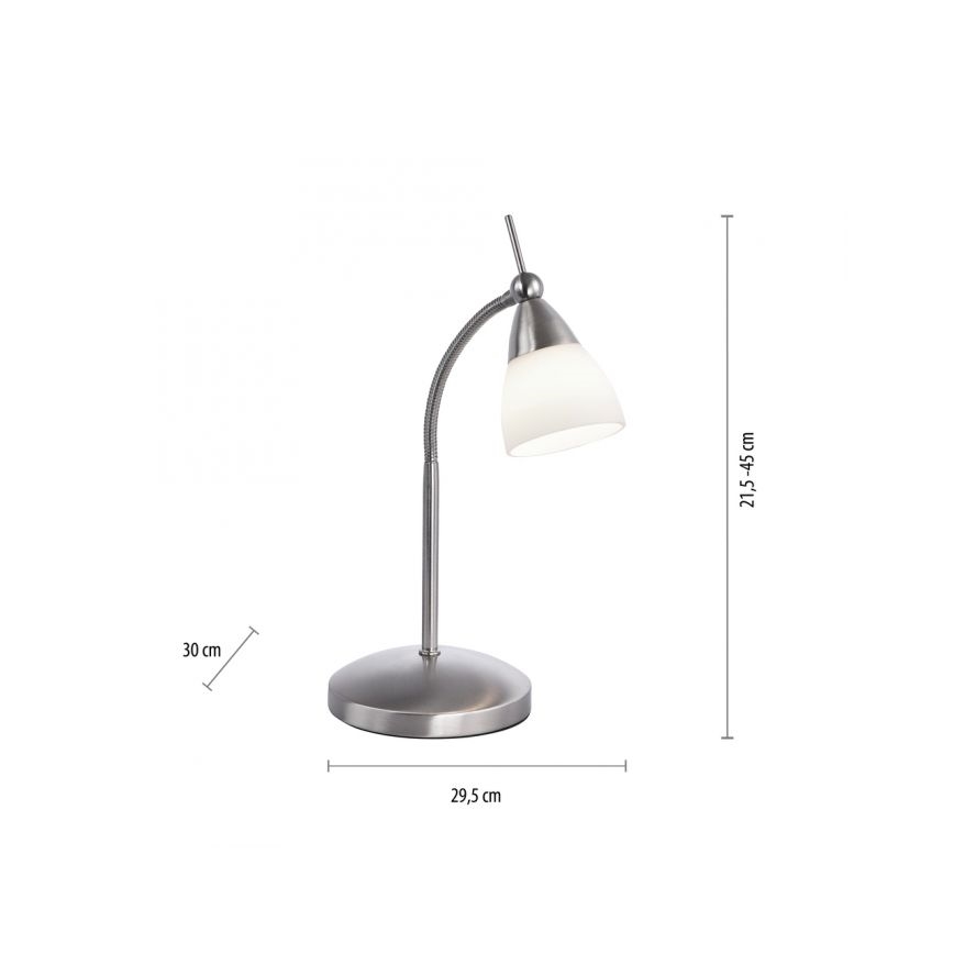 Paul Neuhaus 4001-55 - LED Prigušiva stolna lampa na dodir PINO 1xG9/3W/230V mat krom