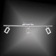 Paul Neuhaus 6959-55 - LED Reflektorska svjetiljka INIGO 3xLED/4,2W/230V