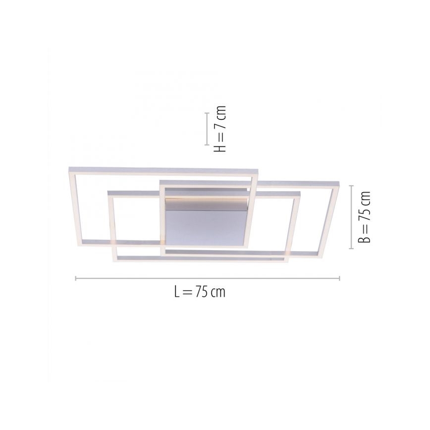 Paul Neuhaus 8256-55 - LED Prigušiva stropna svjetiljka INIGO 3xLED/16W/230V