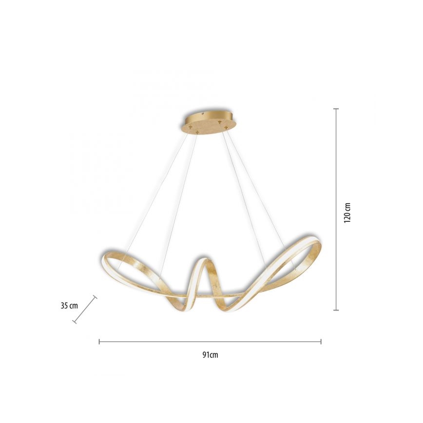 Paul Neuhaus 8292-12 - LED Prigušivi luster na sajli MELINDA LED/38W/230V