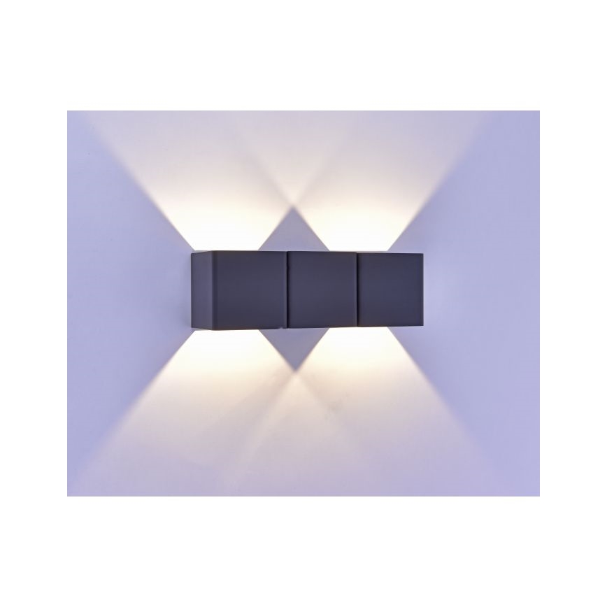 Paul Neuhaus 9658-13 - LED Vanjska zidna svjetiljka MARCEL 2xLED/4W/230V IP54