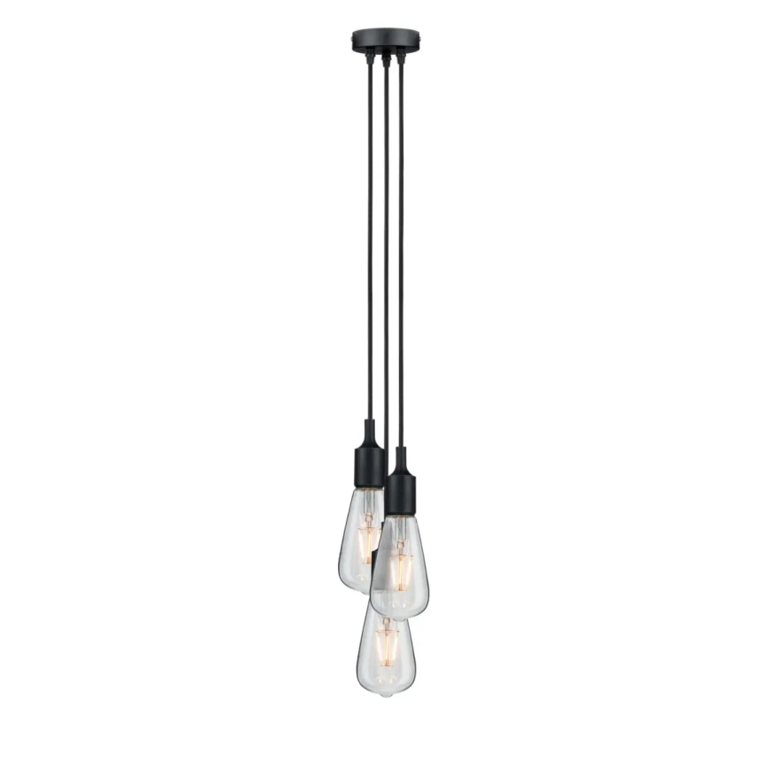 Paulmann 50382 - 3xE27/60W Kabel za napajanje KETIL 230V