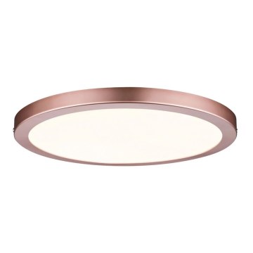 Paulmann 70872 - LED/22W Prigušivi panel ATRIA 230V 2700K pr. 30 cm rose gold