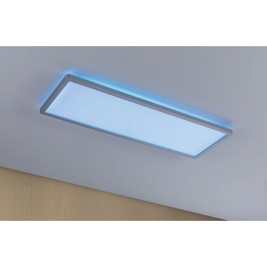 Paulmann 71020 - LED/20W RGBW Prigušivi panel ATRIA 230V 4000K 20x58 cm + daljinski upravljač