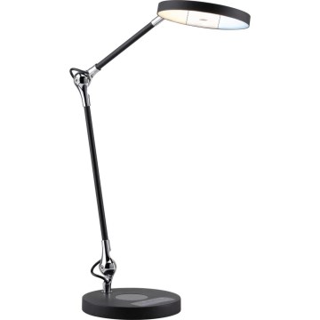 Paulmann 78010 - LED/11W Prigušiva stolna lampa na dodir NUMIS 230V 2700/4000/6500K crna