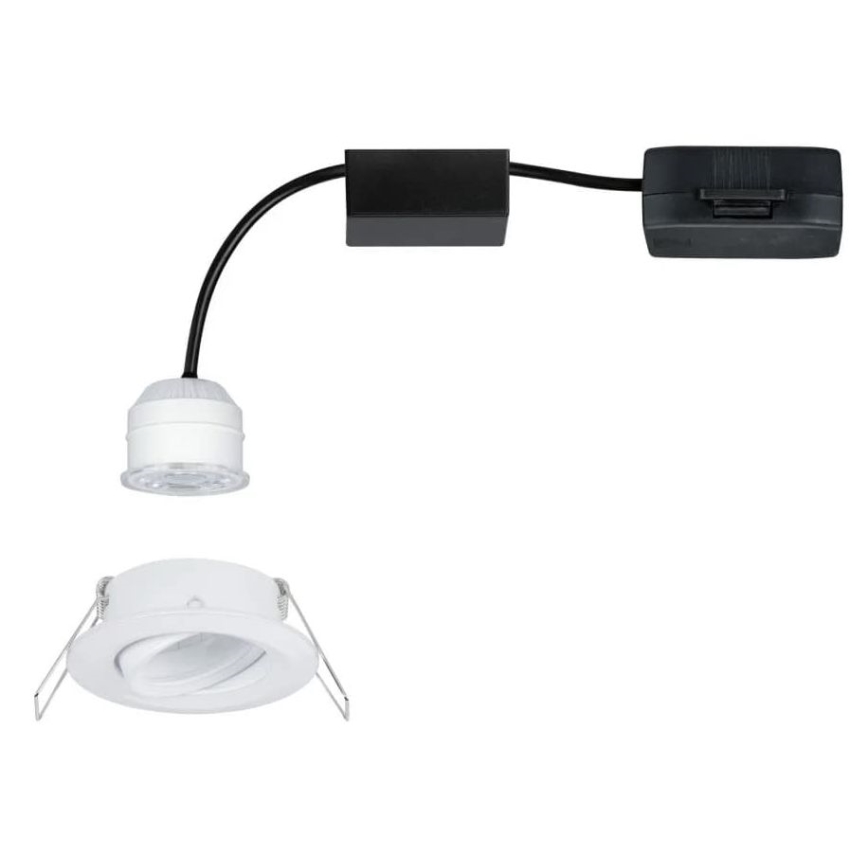 Paulmann 92970 - LED/4,2W IP23 Prigušiva ugradbena svjetiljka za kupaonicu COIN 230V