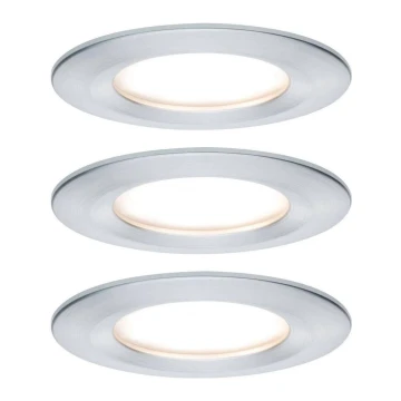 Paulmann 93462 - SET 3xLED/6W  IP44 Ugradbena svjetiljka za kupaonicu NOVA 230V