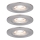 Paulmann 94301 - SET 3x LED/4W IP44 Ugradbena svjetiljka za kupaonicu NOVA 230V