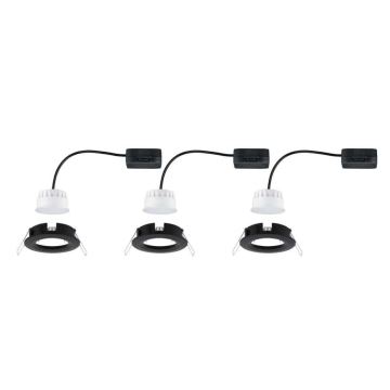 Paulmann 94473 - SET 3xLED/6W IP44 Ugradbena svjetiljka za kupaonicu NOVA 230V