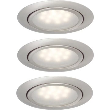 Paulmann 99812 - SET 3xLED/1W Ugradbena svjetiljka MICRO LINE 230V