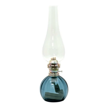 Petrolejska lampa BASIC 38 cm plava