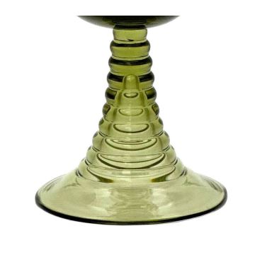 Petrolejska lampa JASMÍNA 50 cm zelena
