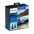 Philips 11342U91X2 -SET 2x LED Auto žarulja Ultinon 9100 H4 P43t-38/13,2W/12/24V 5800K