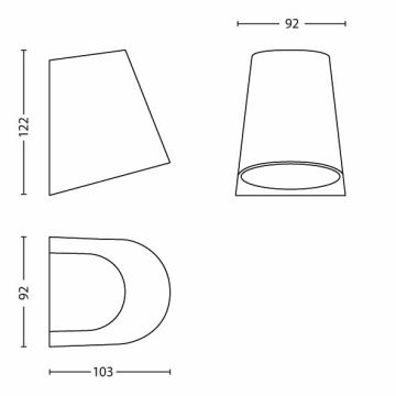 Philips - LED Vanjsko osvjetljenje 1xLED/3W/230V IP44