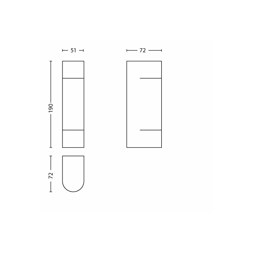 Philips - LED Vanjsko osvjetljenje 2xLED/1W/230V IP44