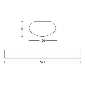 Philips 31248/31/P0 - LED Radna svjetiljka AQUALINE LED/24W/230V IP65