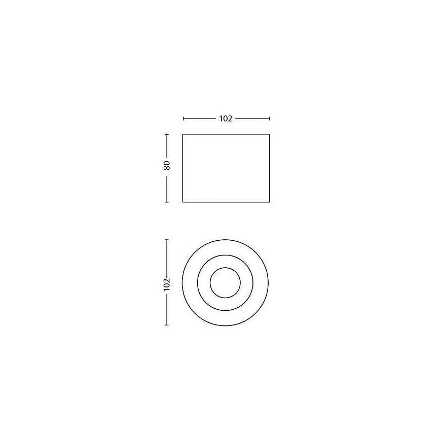 Philips - LED Prigušiva reflektorska svjetiljka 1xLED/4,5W/230V