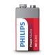 Philips 6LR61P1B/10 - Alkalna baterija 6LR61 POWER ALKALINE 9V 600mAh