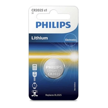 Philips CR2025/01B - Litijska baterija CR2025 MINICELLS 3V 165mAh