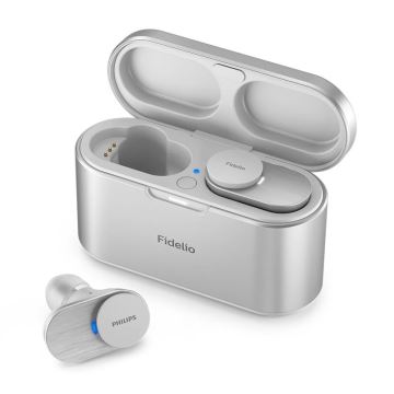 Philips Fidelio T1WT/00 - Bežične slušalice IPX4 srebrna