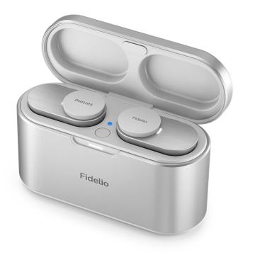 Philips Fidelio T1WT/00 - Bežične slušalice IPX4 srebrna