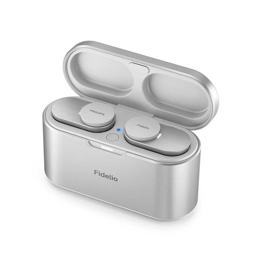 Philips Fidelio T1WT/00 - Bežične slušalice IPX4 srebrna