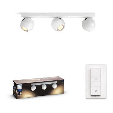 Philips - LED Prigušiva reflektorska svjetiljka Hue BUCKRAM 3xGU10/5W/230V