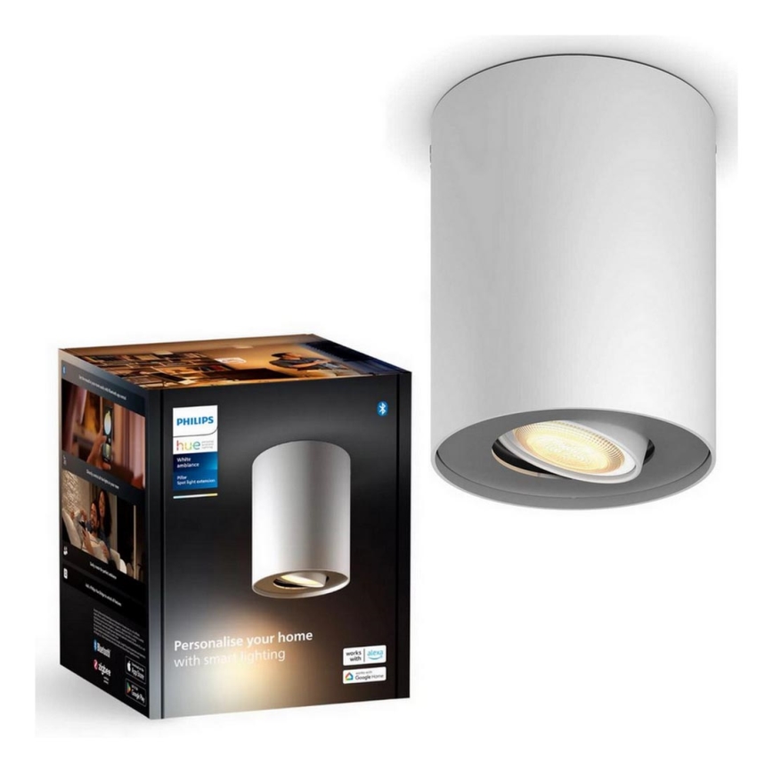 Philips - LED Prigušiva reflektorska svjetiljka Hue PILLAR 1xGU10/4,2W/230V 2200-6500K bijela