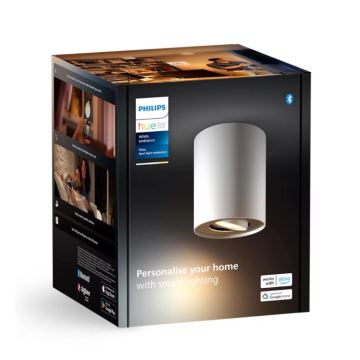 Philips - LED Prigušiva reflektorska svjetiljka Hue PILLAR 1xGU10/4,2W/230V 2200-6500K bijela