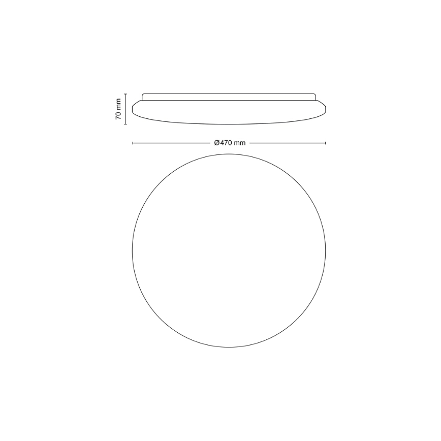 Philips - LED Prigušiva stropna svjetiljka LED/40W/230V 2700-6500K + daljinski upravljač