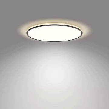 Philips - LED Prigušiva stropna svjetiljka SCENE SWITCH LED/36W/230V pr. 50 cm 4000K crna