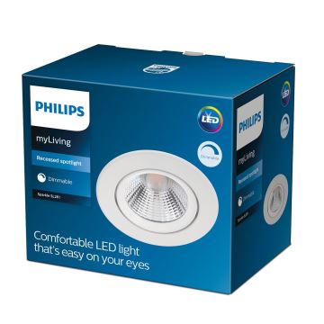 Philips - LED Prigušiva ugradbena svjetiljka LED/5,5W/230V 2700K