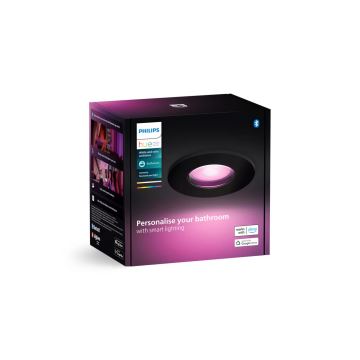 Philips - LED RGBW Prigušiva ugradbena svjetiljka za kupaonicu Hue XAMENTO 1xGU10/4,2W/230V 2000-6500K IP44