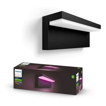 Philips - LED RGBW Prigušiva vanjska zidna svjetiljka Hue NYRO LED/13,5W/230V 2000-6500K IP44