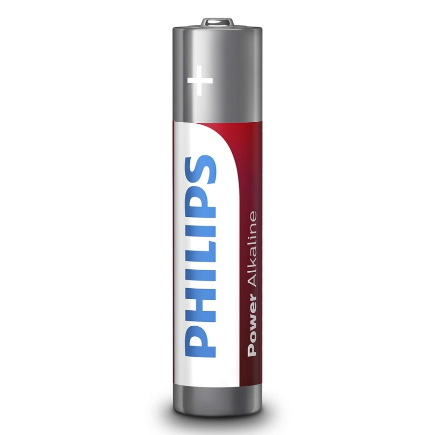 Philips LR03P4B/10 - 4 kmd Alkalna baterija AAA POWER ALKALINE 1,5V 1150mAh