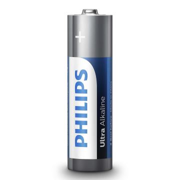 Philips LR6E4B/10 - 4 kmd Alkalna baterija AA ULTRA ALKALINE 1,5V 2800mAh