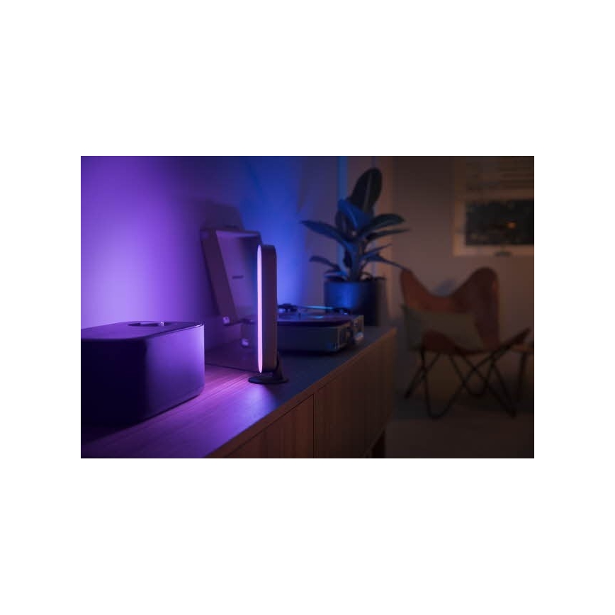 Philips - Set za proširenje LED RGB Prigušiva stolna lampa Hue PLAY LED/6W/230V crna