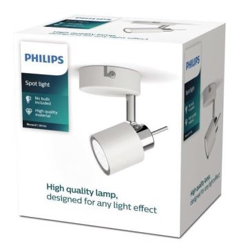 Philips - Reflektorska svjetiljka 1xGU10/35W/230V bijela