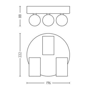 Philips - Reflektorska svjetiljka za kupaonicu IDRIS 3xGU10/5W/230V IP44 bijela