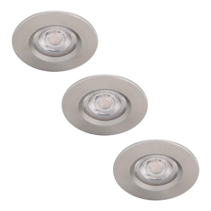 Philips - SET 3x LED Prigušiva svjetiljka za kupaonicu LED/5W/230V 2700K IP65