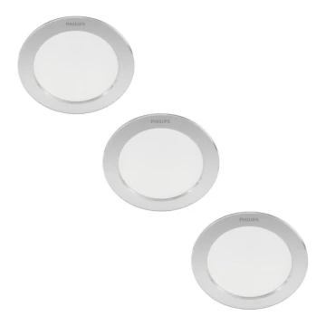 Philips - SET 3x LED Ugradbena svjetiljka LED/3,5W/230V 2700K