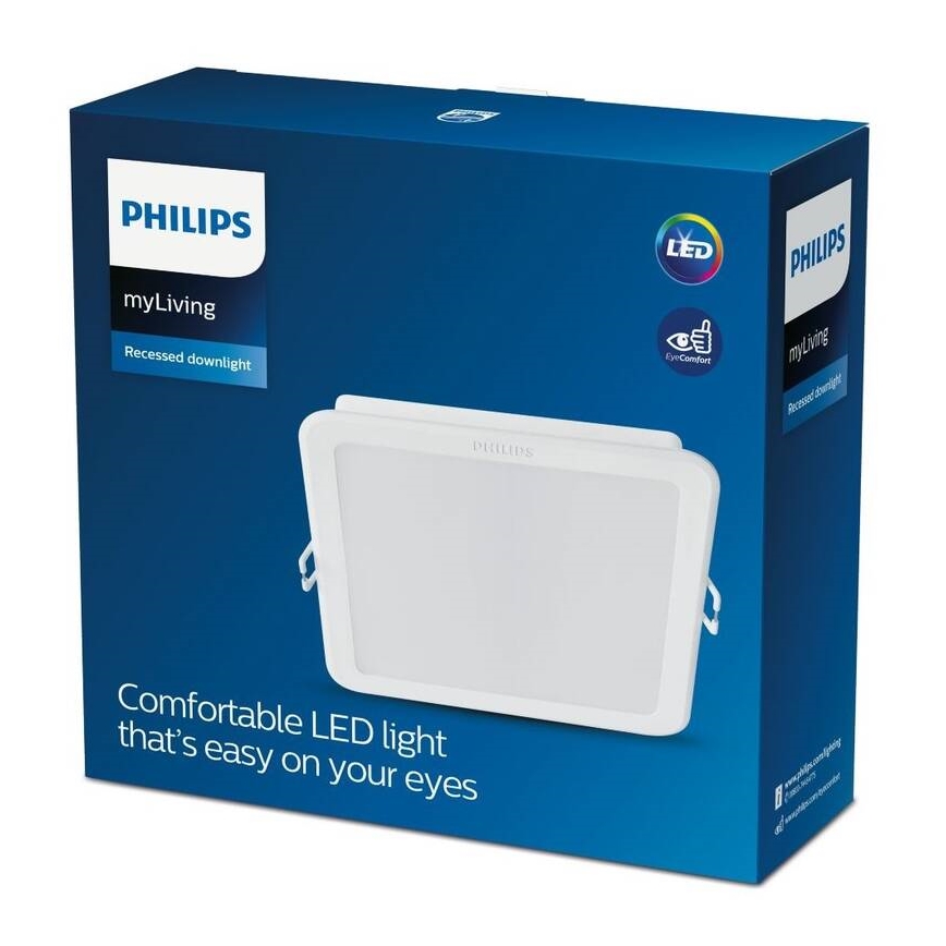 Philips - Ugradbena svjetiljka MESON LED/12,5W/230V 6500K