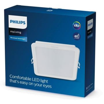 Philips - Ugradbena svjetiljka MESON LED/16,5W/230V 6500K