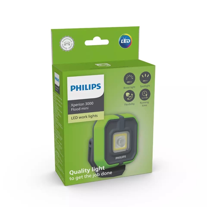 Philips X30FLMIX1-LED Prigušiva punjiva radna svjetiljka LED/5W/3,7V 500 lm 2500 mAh IP65