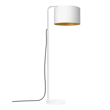 Podna lampa ARDEN 1xE27/60W/230V bijela/zlatna